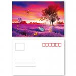Dinosaur Design 3D Lenticular Postcard 3D Souvenir For Museum for sale