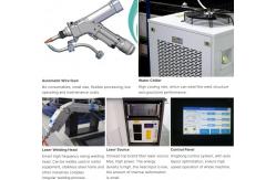 China 2000W Output Power Optical Fiber Laser Welding Machine With RAYCUS Laser Head supplier