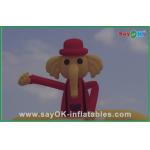 Air Dancing Man Yellow Advertising Inflatable Air Dancer Elephant Style Sky Dancer for sale