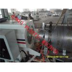 Cold / Hot Water Plastic Pipe Extruder Single Screw Co-Extruding for sale