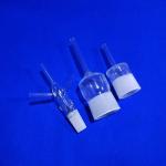 Transparent Round Quartz Glass Tube 99.99% Pure material Strong Hardness for sale