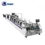 Crash Lock Bottom Folding Gluing Machine 7000kgs For Paperboard for sale