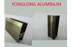 China Oxidizing Champagne Anodized Aluminum Profiles For Decoration / Industrial supplier