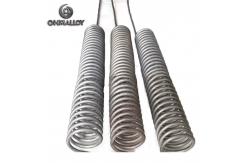 China 0Cr21Al6Nb KT A1 Heating Spring Coil For Heating Furnace Ceramic Tube supplier