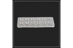 China LED Backlight IP65 Double Row Stainless Steel Keypad For Information Kiosk supplier