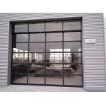 5m Width Insulated Glass Sectional Garage Doors for sale
