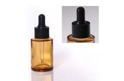 China frosted matte amber glass dropper bottles twist spout 5ml custom supplier