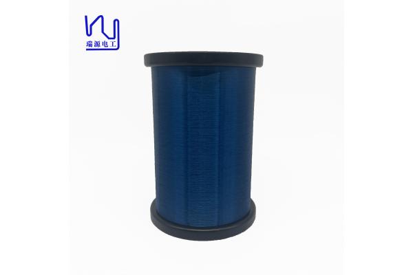 Custom 42 AWG Poly Wire Blue Enameled Copper Wire For Guitar Pickup