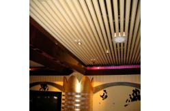 China Aluminum Metal Tubular Baffle Ceiling Tiles Easy To Install supplier