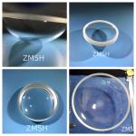 Dome Sapphire Optical Windows Chemical Resistance High Thermal Conductivity Thick 1mm 2mm for sale