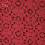 Wholesale New Design African French Red Lace Fabric For Garment for sale