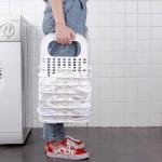 Waterproof Bathroom Collapsible Laundry Hamper Multifunction Wall Mounted Portable for sale