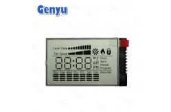 China Customized Sizes COG PIN Segmented TN LCD Display Transflective No Backlight supplier