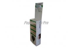 China 3D Poster Printed Cardboard Shelf Display Recyclable For Green Led Lights supplier