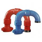High Pressure Swivel Joint Oilfield Wellhead Equipment Chicksan Active Elbow for sale