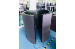 China Customized Indoor Flexible Led Display Billboard Sphere Ball Screen Irregular Shape supplier