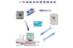 China Professional IC Card Prepaid Metering System One Smart Card For One User supplier