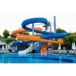 Commercial Amusment Park Rides Fiberglass Water Slide for sale
