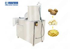 China Root Tuber Crops Peeling Cutting 304 Vegetable Washing Machine supplier