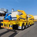 40ft Steel Container Semi-Trailer Side Loader With Wabco Brake System for sale