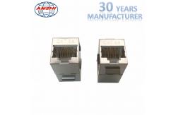 China ANSHI RJ45 Cat6A STP FTP 8P8C Female Jack Inline Coupler Keystone Jack supplier