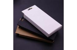 China Kraft Paper Phone Case Window Box Packaging No Printing Gift with Clear Window supplier