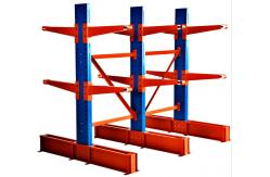 China Long Pipes Adjustable Cantilever Racking System For Industrial Warehouse supplier