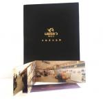 luxury design fold leaflet booklet printing brochure printing full color all pages for sale