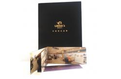 China luxury design fold leaflet booklet printing brochure printing full color all pages supplier