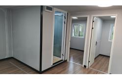 China Convenient 40ft Manufactured Home Units with Ready-to- Plumbing and Terrace supplier