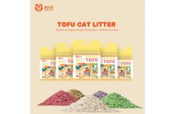 China Ultra Clumping Kitty Litter Tofu 2.0mm Eco Friendly Tofu Cat Litter supplier