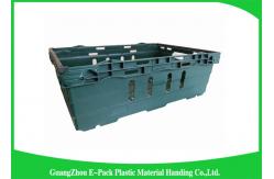 China Reusable Stacking Storage Boxes , Household Small Plastic Crates For Logistic supplier