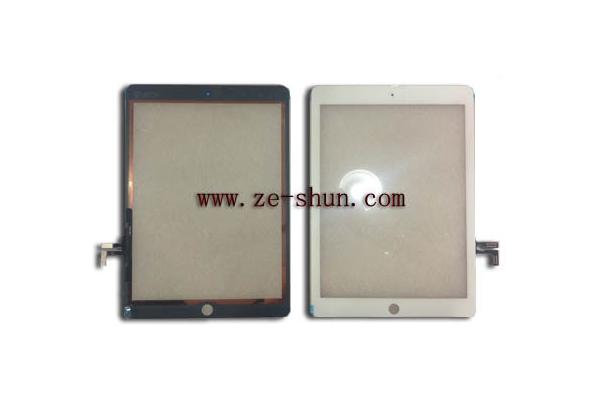 Fast response Apple IPad Spare Parts for ipad Air touchscreen white