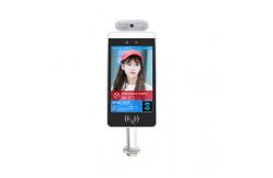 China Kiosk 8 WIFI Face Recognition Infrared Thermometer supplier