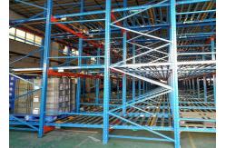 China Automatic Gravity Flow Pallet Racks Capacity 1000-6000kgs Corrosion  Resistance supplier