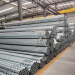 DC53D Galvanized Steel Pipe Round Tube 90mm OD 8mm Thick Sliver White SUS for sale
