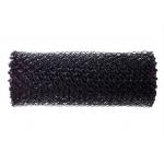 Black Diamond Chain Link Fencing Fabric PVC 9 Gauge 4ft X 50ft Galvanized for sale