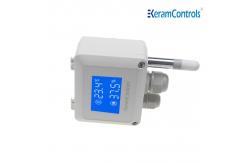 China Air Duct Mounted Temperature Humidity Transmitter Digital Output supplier