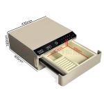 22kg Biometric Fingerprint Lock Single Layer Jewelry Safe Box With Auto Open for sale