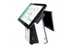 China Windows Desktop 300cd/m2 Touch Screen POS Terminal With Printer Retail Epos Systems supplier
