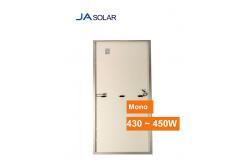 China Half 144 Cells Mono 455w White Backsheet JA Solar Panel supplier