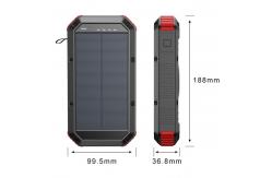 China 30000mah Portable Camping Power Station USB Wireless Solar Cell Phone Charger supplier