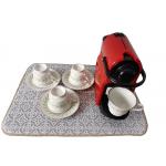 Printing Microfiber Dish Drying Mat 38x50cm Stripe Cloths for sale