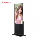 55 Inch Floor Standing LCD Advertising Player Interactive Touch Screen Kiosk