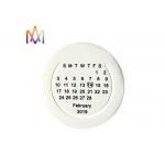 45mm Calendar Name Bookmarks Engraved Charm Tags for sale
