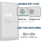 Durable Solid Steel Fireproof Safe Box Patented Certificates