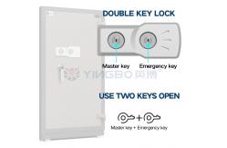 China Durable Solid Steel Fireproof Safe Box Patented Certificates supplier