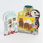 Perfect Sewn Binding Children Board Book Printing Museum Board Book for sale
