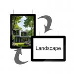 Wall Mounted Window Display Led Lighting Picture Frames Rectangular Crystal Light Box for sale