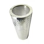 Metal 304 316 Stainless Steel Perforated Filter Tube Wire Mesh Metallic for sale